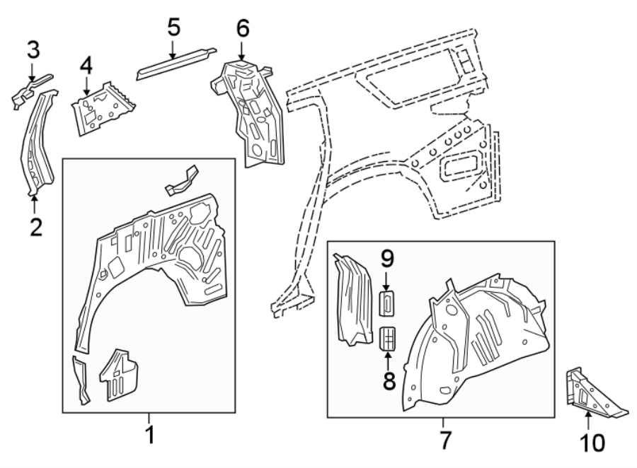 5QUARTER PANEL. INNER STRUCTURE.https://images.simplepart.com/images/parts/motor/fullsize/GM18710.png