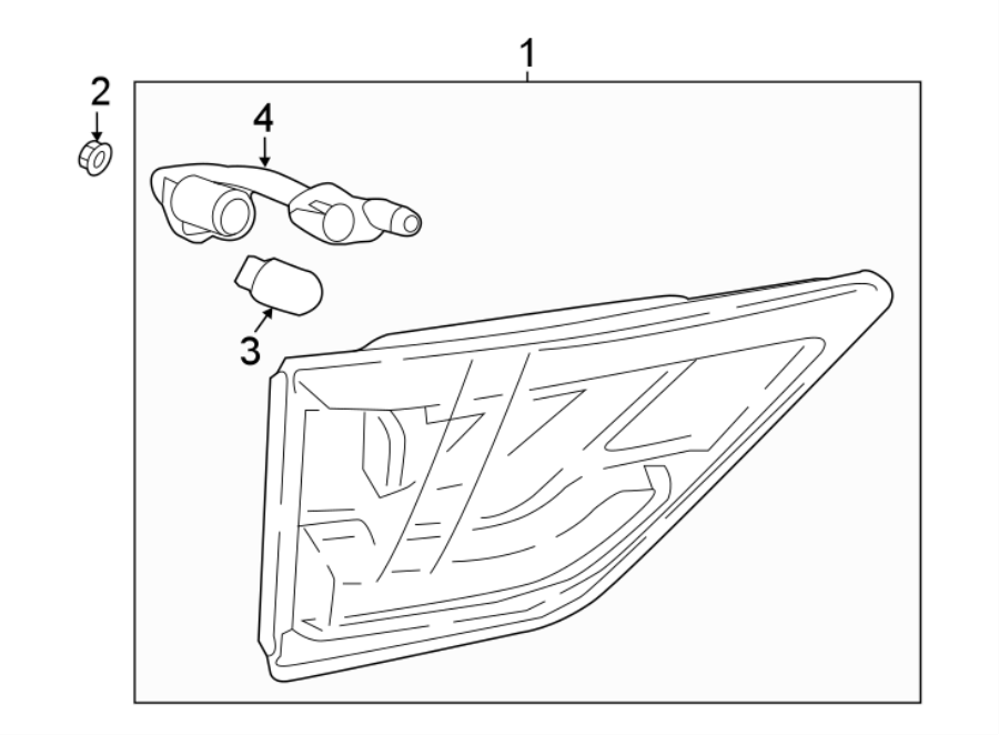 Diagram REAR LAMPS. BACKUP LAMPS. for your 1987 Chevrolet Celebrity Base Sedan 2.8L Chevrolet V6 M/T 