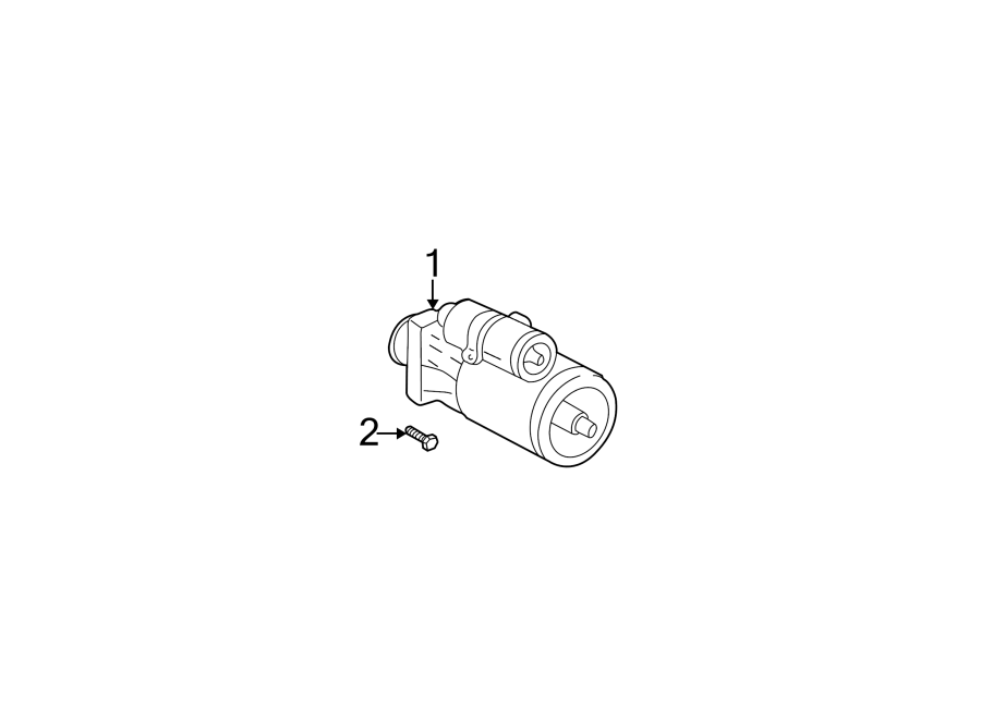 Diagram STARTER. for your Chevrolet