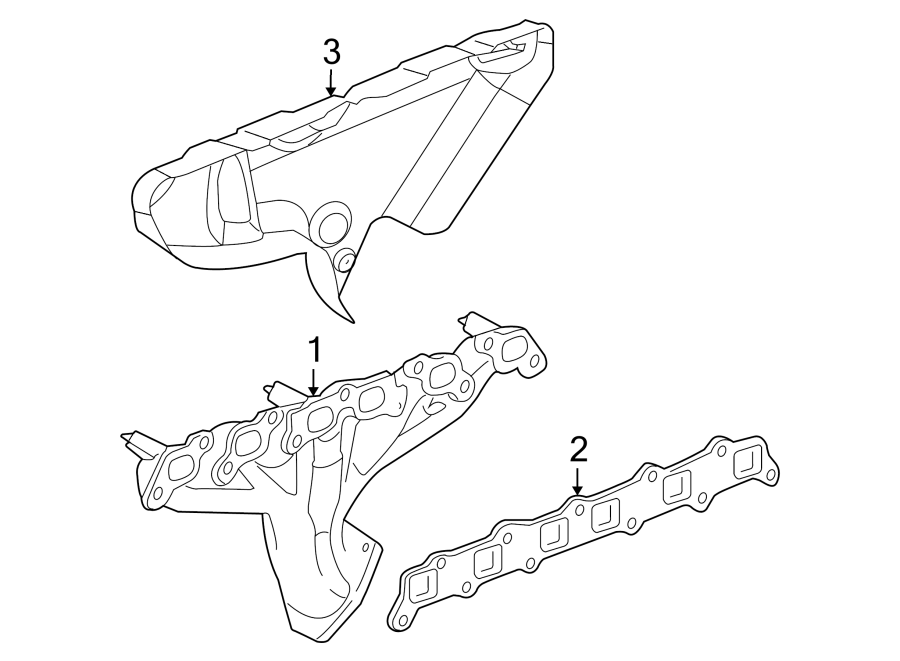 1EXHAUST SYSTEM. MANIFOLD.https://images.simplepart.com/images/parts/motor/fullsize/GN02157.png