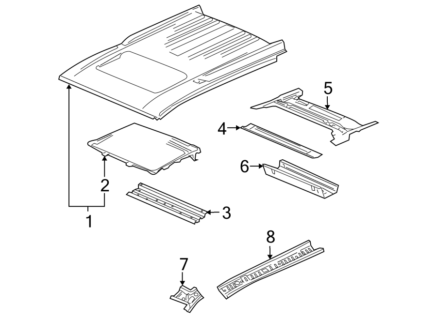 7ROOF & COMPONENTS.https://images.simplepart.com/images/parts/motor/fullsize/GN02465.png