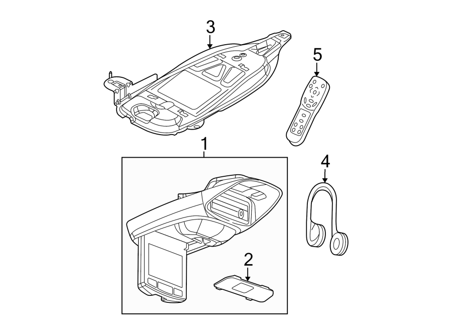 ENTERTAINMENT SYSTEM COMPONENTS.