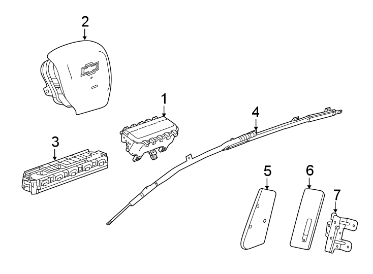 6Restraint systems. Air bag components.https://images.simplepart.com/images/parts/motor/fullsize/GN21520.png