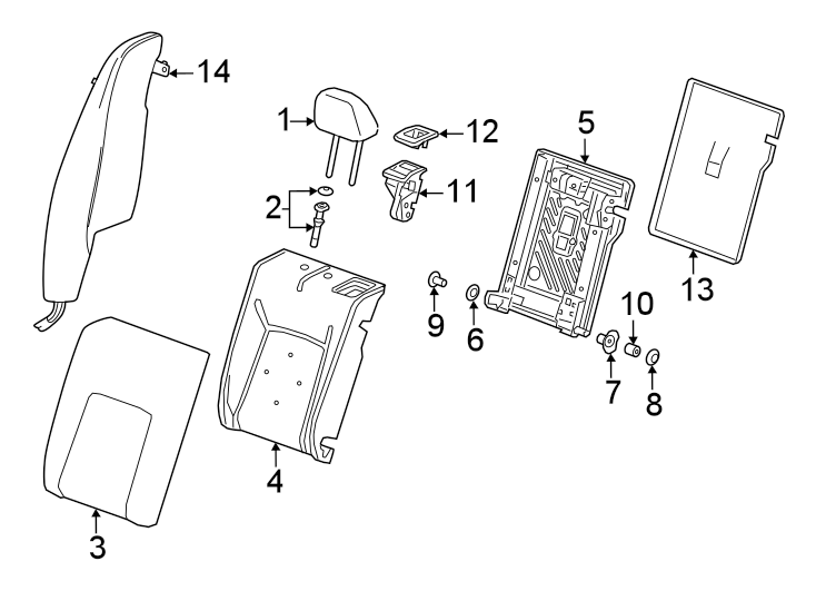 6Seats & tracks. Rear seat components.https://images.simplepart.com/images/parts/motor/fullsize/GN21550.png