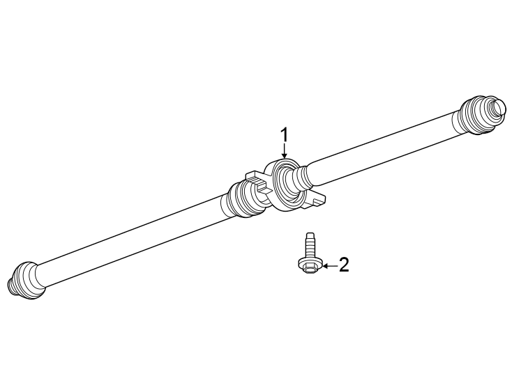 Rear suspension. Drive shaft.