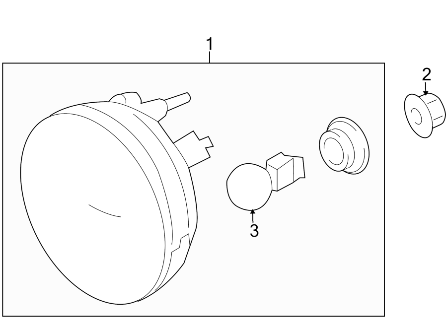 3FRONT LAMPS. DAYTIME RUNNING LAMP COMPONENTS.https://images.simplepart.com/images/parts/motor/fullsize/GP03040.png