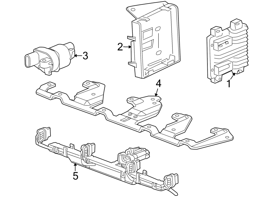 Diagram IGNITION SYSTEM. for your 2022 Chevrolet Spark 1.4L Ecotec CVT LT Hatchback 