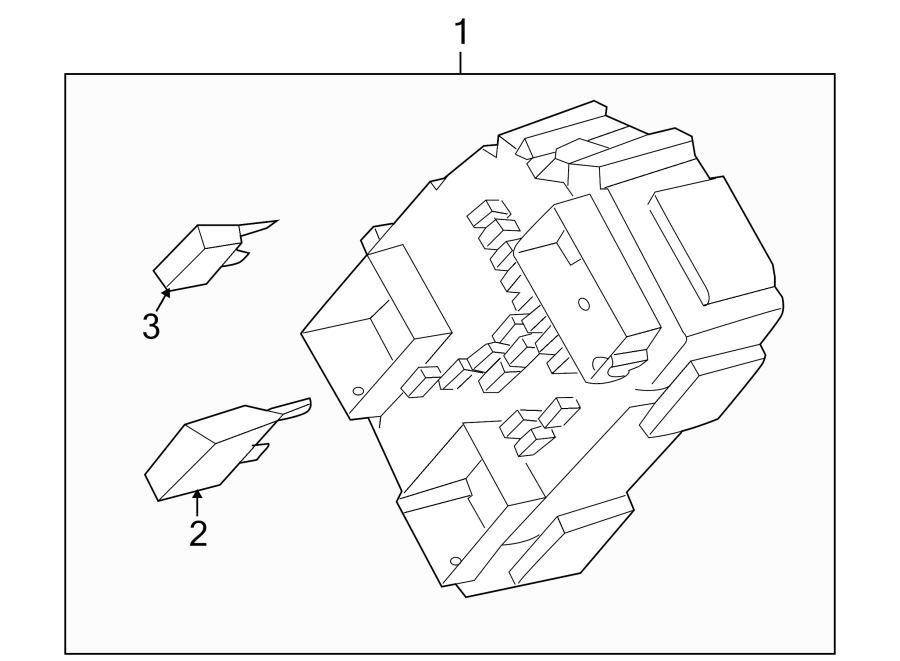 Diagram FUSE & RELAY. for your 1997 Oldsmobile Cutlass Supreme   