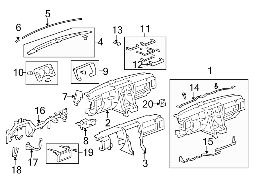 18INSTRUMENT PANEL COMPONENTS.https://images.simplepart.com/images/parts/motor/fullsize/GP03361.png