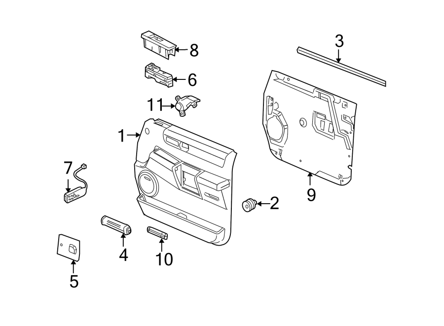 5FRONT DOOR. INTERIOR TRIM.https://images.simplepart.com/images/parts/motor/fullsize/GP03515.png