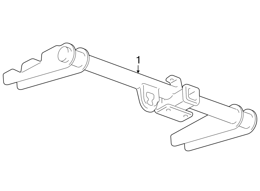 1REAR BUMPER. TRAILER HITCH COMPONENTS.https://images.simplepart.com/images/parts/motor/fullsize/GQ09605.png