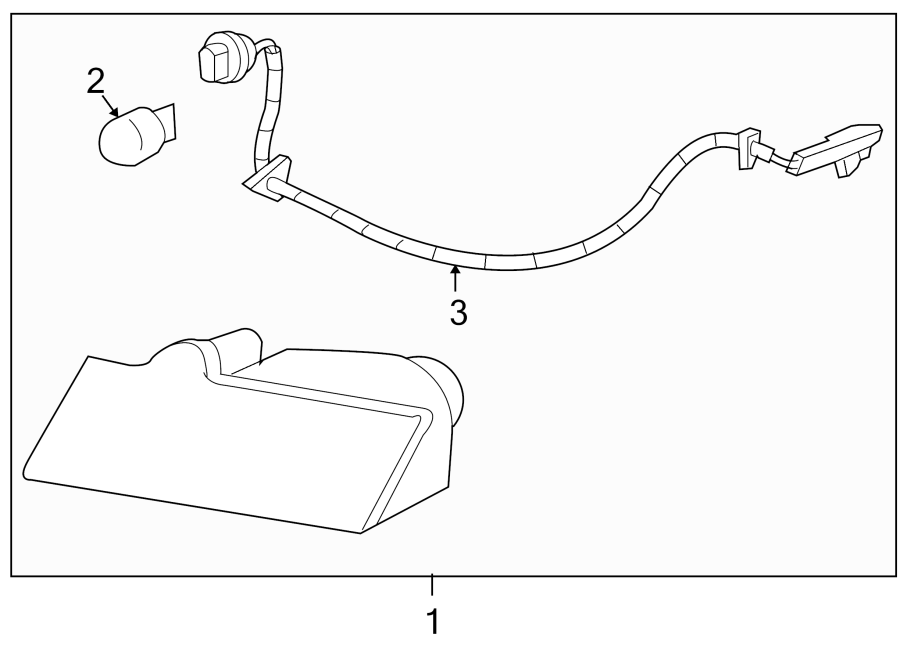 Diagram FRONT LAMPS. PARK LAMPS. for your 2017 Chevrolet Spark 1.4L Ecotec M/T LT Hatchback 