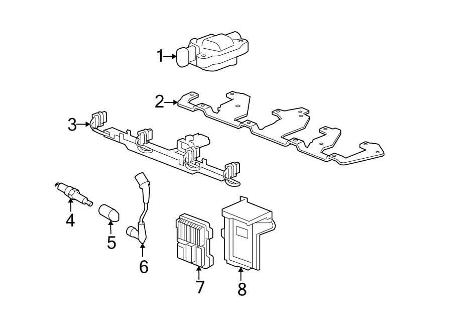 Diagram IGNITION SYSTEM. for your 2011 GMC Sierra 2500 HD 6.0L Vortec V8 A/T 4WD SLE Standard Cab Pickup 