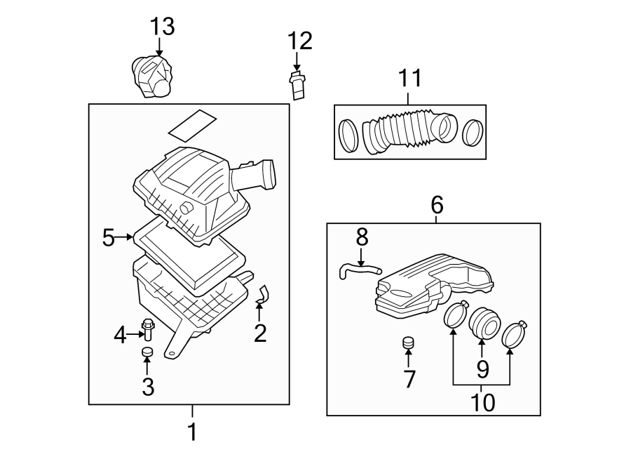 AIR INTAKE. Diagram