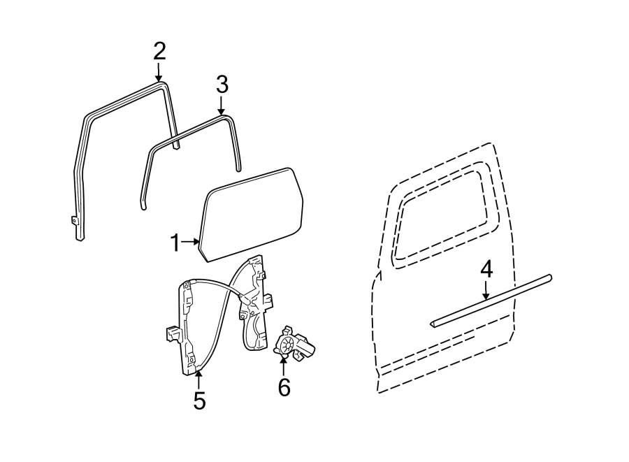 6FRONT DOOR. GLASS & HARDWARE.https://images.simplepart.com/images/parts/motor/fullsize/GS06345.png