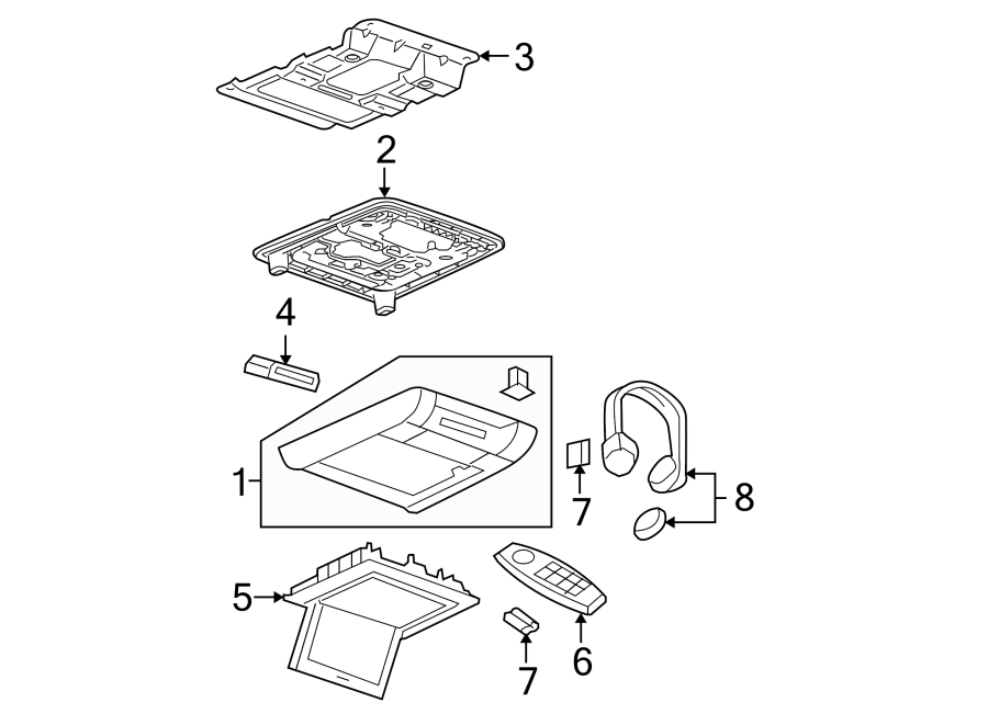 ENTERTAINMENT SYSTEM COMPONENTS. Diagram