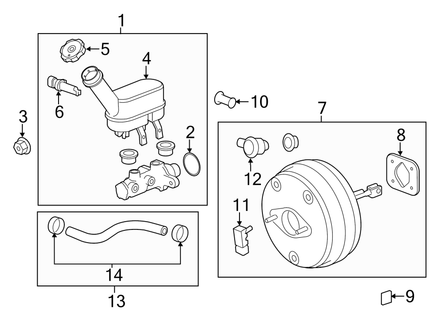 Diagram COWL. COMPONENTS ON DASH PANEL. for your 2020 Chevrolet Impala Premier Sedan  