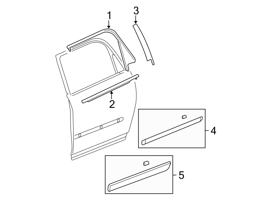 1REAR DOOR. EXTERIOR TRIM.https://images.simplepart.com/images/parts/motor/fullsize/GT07495.png