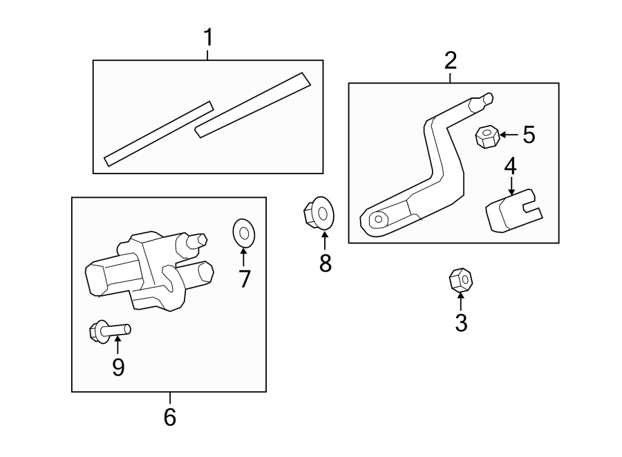 Diagram LIFT GATE. WIPER & WASHER COMPONENTS. for your 2005 Chevrolet Silverado 2500 HD WT Extended Cab Pickup Fleetside  