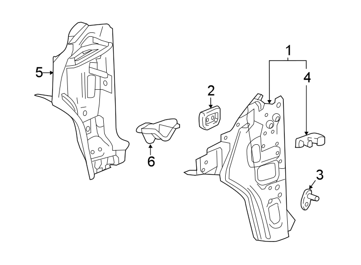 1Pillars. Rocker & floor. Hinge pillar.https://images.simplepart.com/images/parts/motor/fullsize/GT17535.png