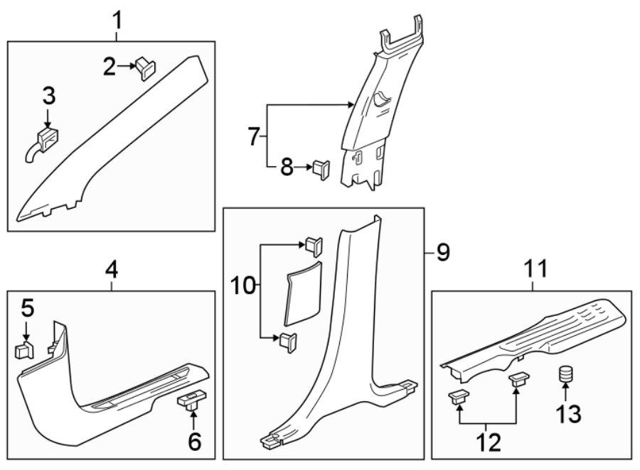 3PILLARS. ROCKER & FLOOR. INTERIOR TRIM.https://images.simplepart.com/images/parts/motor/fullsize/GT17560.png