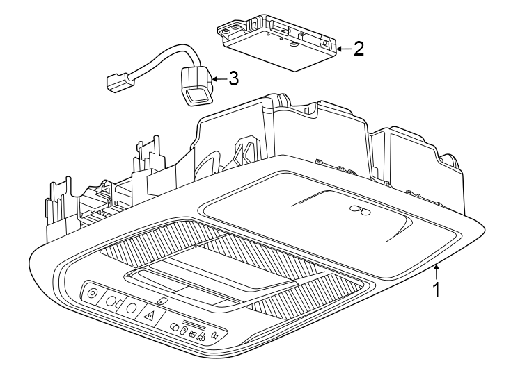 2Labeled: 13540177. Labeled: 13558180. W/DENALI. W/O Denali. W/O sunroof. W/SUNROOF.https://images.simplepart.com/images/parts/motor/fullsize/GT24405.png