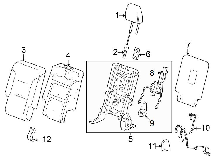 1240% side. After dark. Dark atmosphere. Inner. Outer. Seat back. W/POWER fold.https://images.simplepart.com/images/parts/motor/fullsize/GT24495.png