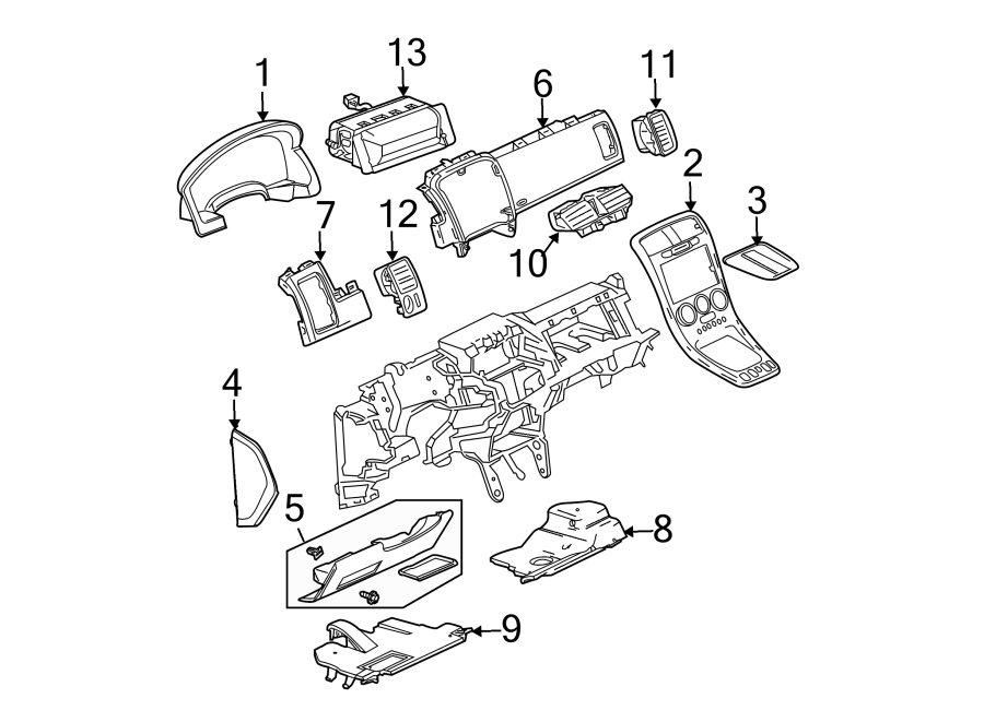 11INSTRUMENT PANEL COMPONENTS.https://images.simplepart.com/images/parts/motor/fullsize/GV05260.png