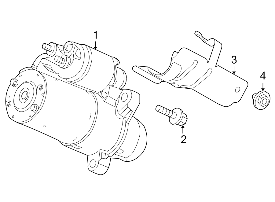 Diagram STARTER. for your Chevrolet Silverado 1500  