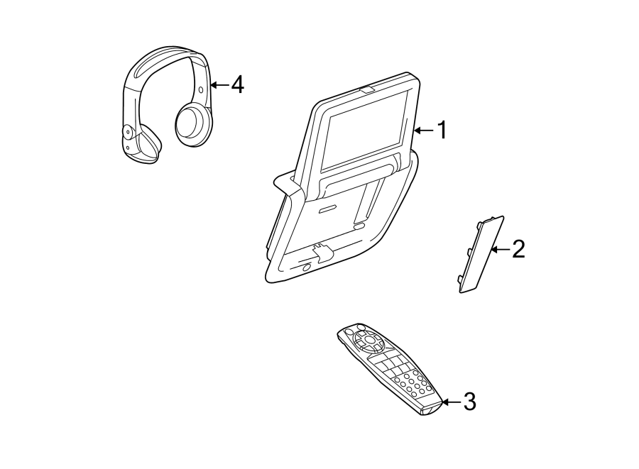 ENTERTAINMENT SYSTEM COMPONENTS.