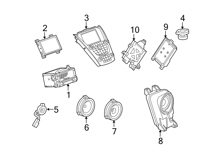 Diagram INSTRUMENT PANEL. SOUND SYSTEM. for your 1984 Buick Century   