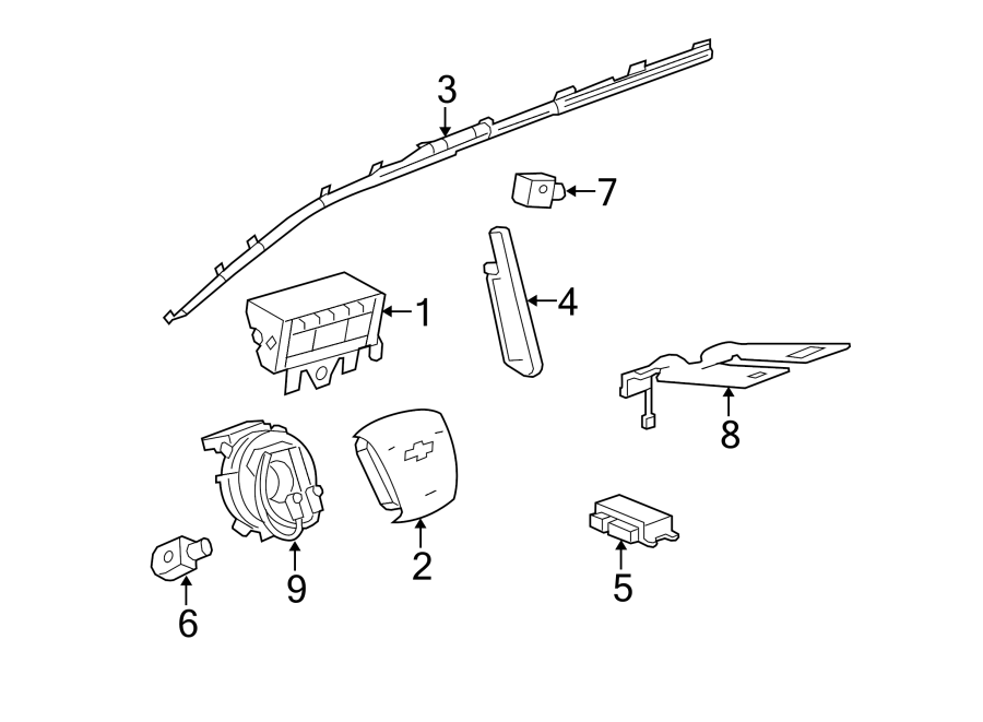 6RESTRAINT SYSTEMS. AIR BAG COMPONENTS.https://images.simplepart.com/images/parts/motor/fullsize/GV10405.png