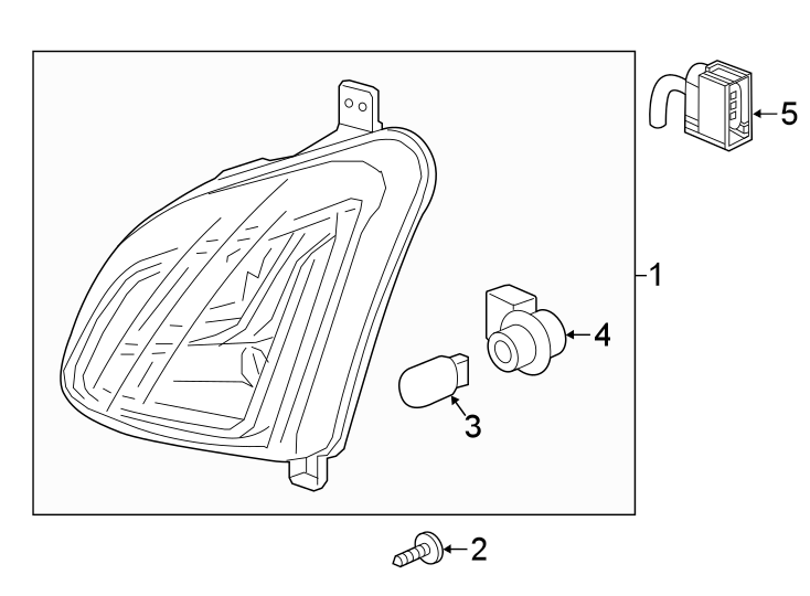 FRONT LAMPS. SIGNAL LAMPS. Diagram