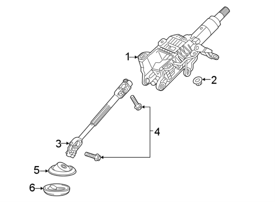 1STEERING COLUMN ASSEMBLY.https://images.simplepart.com/images/parts/motor/fullsize/GV15485.png