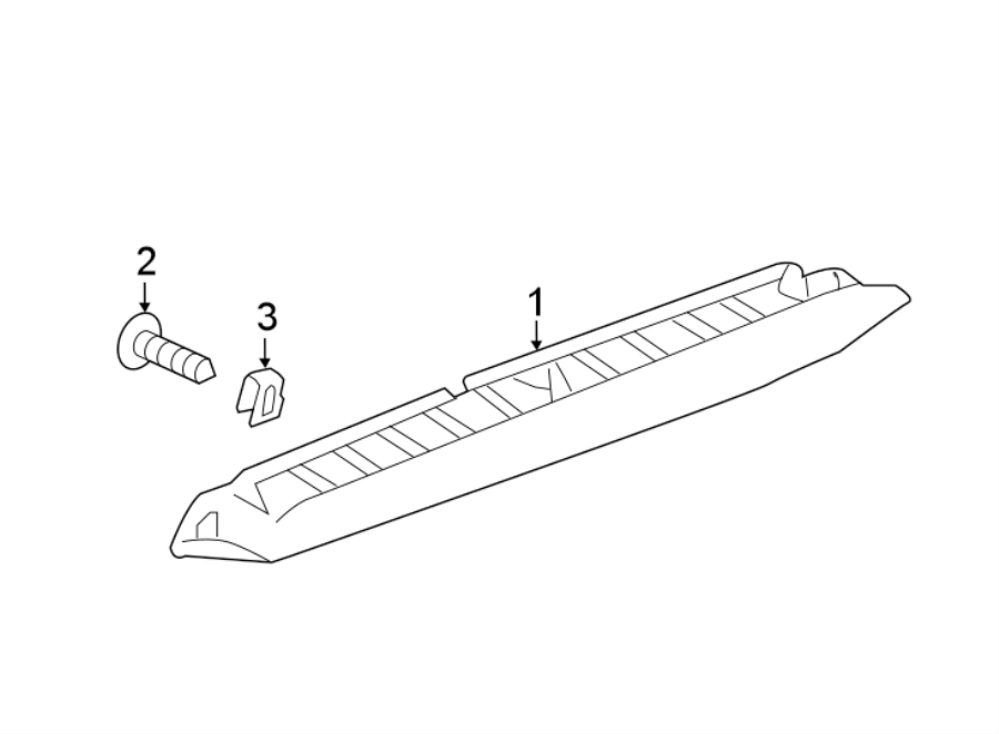 REAR LAMPS. HIGH MOUNTED STOP LAMP. Diagram