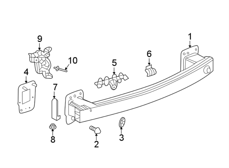 9REAR BUMPER. BUMPER & COMPONENTS.https://images.simplepart.com/images/parts/motor/fullsize/GV15880.png