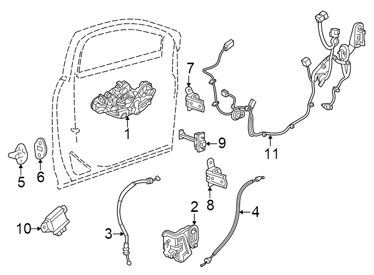 8Fr 09/22/2023. Inside handle. Outside handle. W/MEMORY. W/O memory.https://images.simplepart.com/images/parts/motor/fullsize/GV16525.png