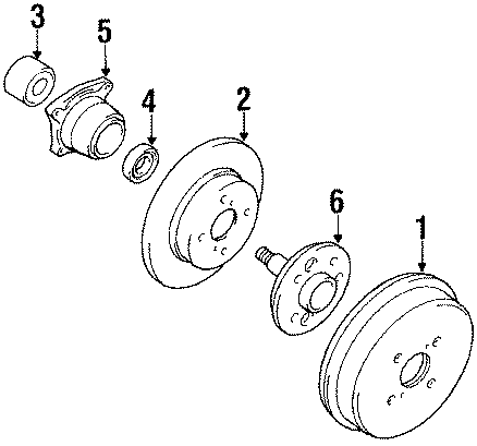 Diagram REAR SUSPENSION. BRAKE COMPONENTS. for your 2007 GMC Sierra 2500 HD 6.6L Duramax V8 DIESEL A/T 4WD SLE Crew Cab Pickup Fleetside 