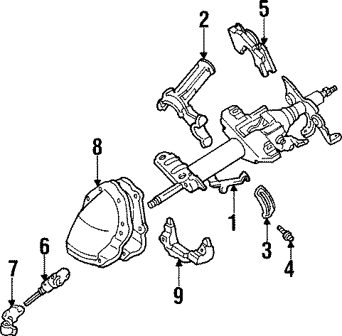 7STEERING COLUMN. HOUSING & COMPONENTS.https://images.simplepart.com/images/parts/motor/fullsize/HC93206.png