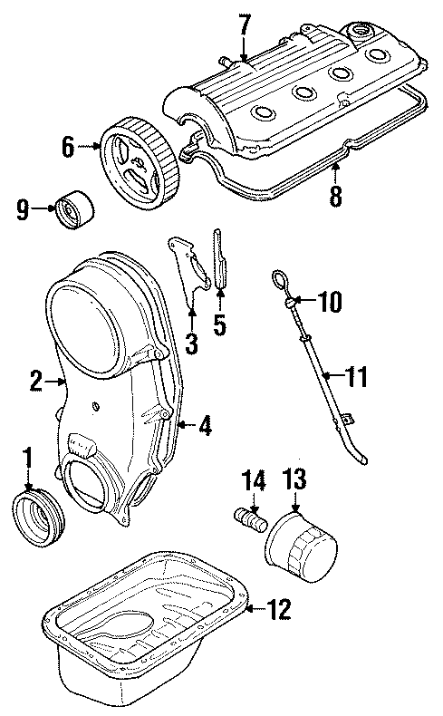 ENGINE / TRANSAXLE. ENGINE PARTS.