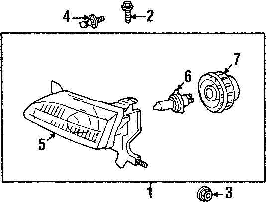 6FRONT LAMPS. HEADLAMP COMPONENTS.https://images.simplepart.com/images/parts/motor/fullsize/HC98045.png