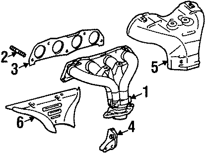 4EXHAUST SYSTEM. EXHAUST MANIFOLD.https://images.simplepart.com/images/parts/motor/fullsize/HC98150.png