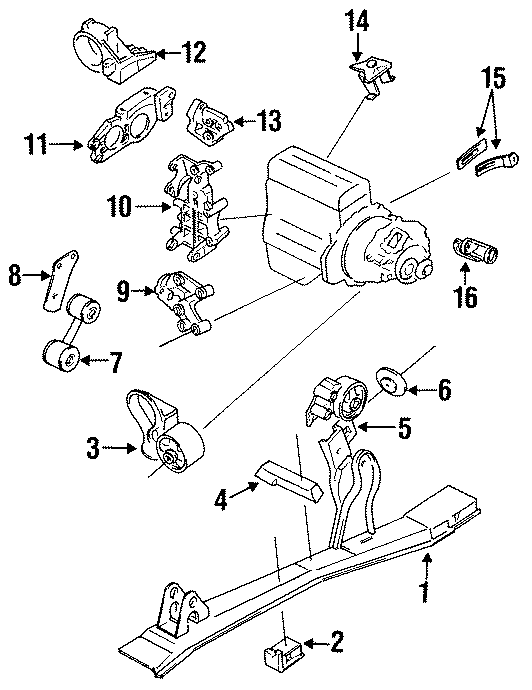 3ENGINE / TRANSAXLE. ENGINE & TRANS MOUNTING.https://images.simplepart.com/images/parts/motor/fullsize/HD90081.png