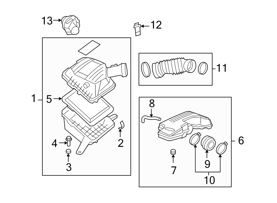 AIR INTAKE. Diagram