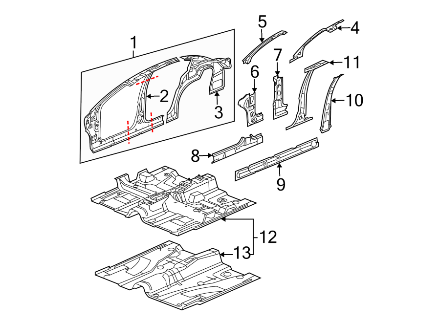 11PILLARS. ROCKER & FLOOR.https://images.simplepart.com/images/parts/motor/fullsize/IA03380.png