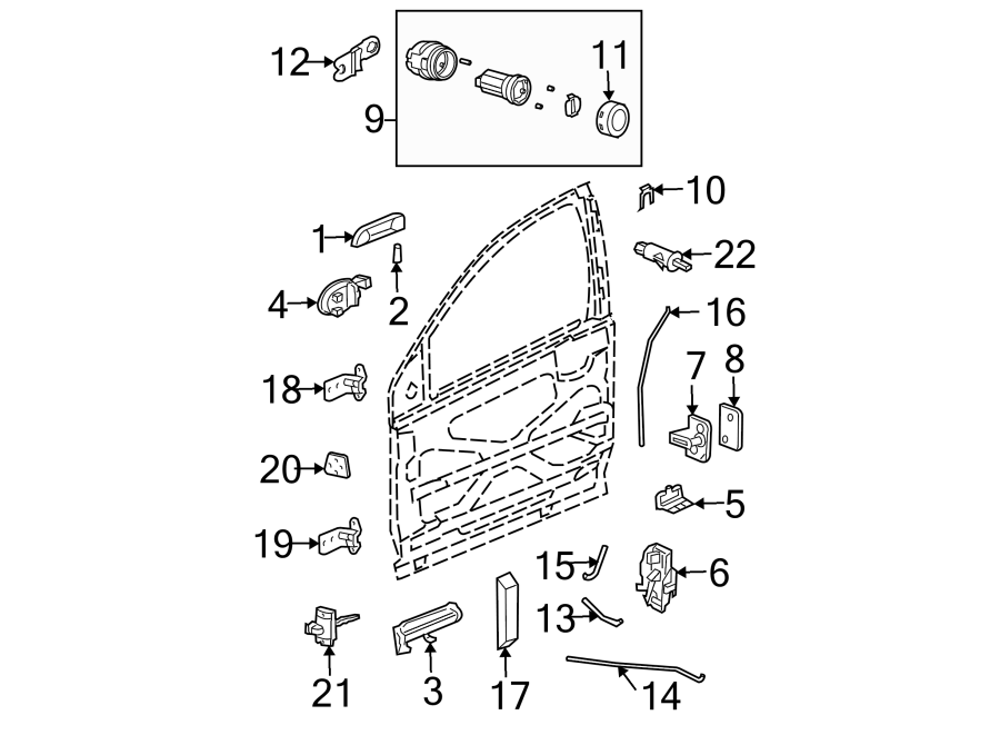 3FRONT DOOR. LOCK & HARDWARE.https://images.simplepart.com/images/parts/motor/fullsize/IA03420.png