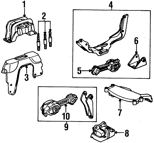 5ENGINE / TRANSAXLE. ENGINE & TRANS MOUNTING.https://images.simplepart.com/images/parts/motor/fullsize/IA97144.png