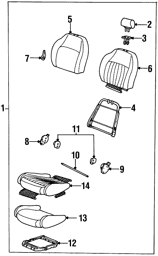 1SEATS & TRACKS. FRONT SEAT COMPONENTS.https://images.simplepart.com/images/parts/motor/fullsize/IA97340.png