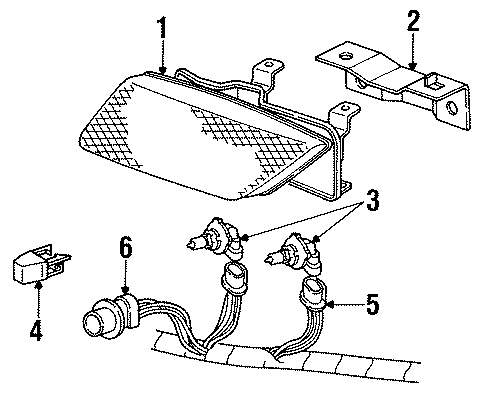 3FRONT LAMPS. HEADLAMP COMPONENTS.https://images.simplepart.com/images/parts/motor/fullsize/IB91020.png