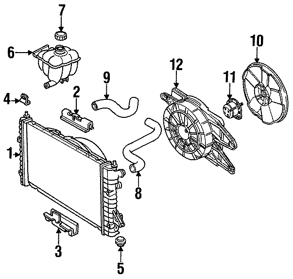 RADIATOR & COMPONENTS.